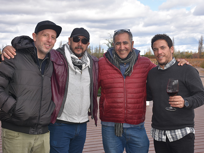 Terraza en Bodega Vistandes