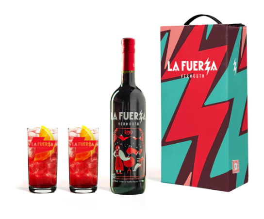 La Fuerza Sideral + 2 vasos